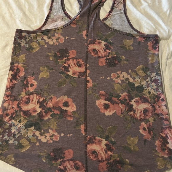 Floral Racerback Tank - Picture 3 of 3